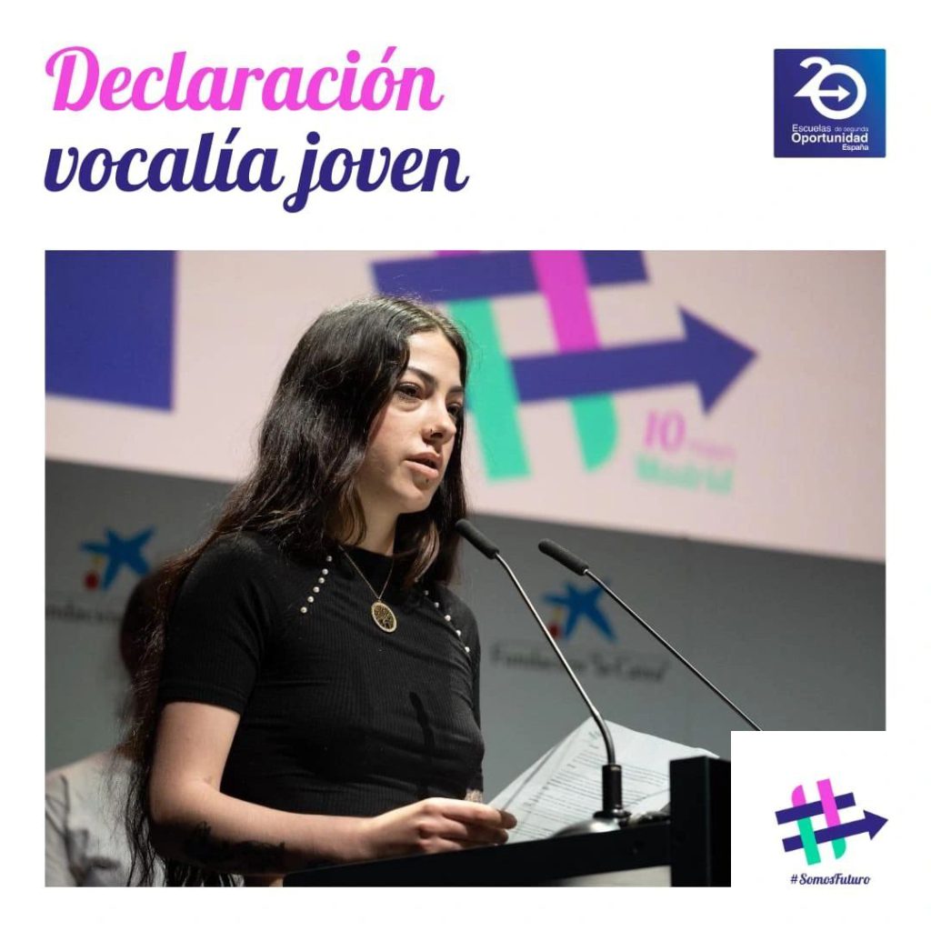 Declaración Vocalía Joven