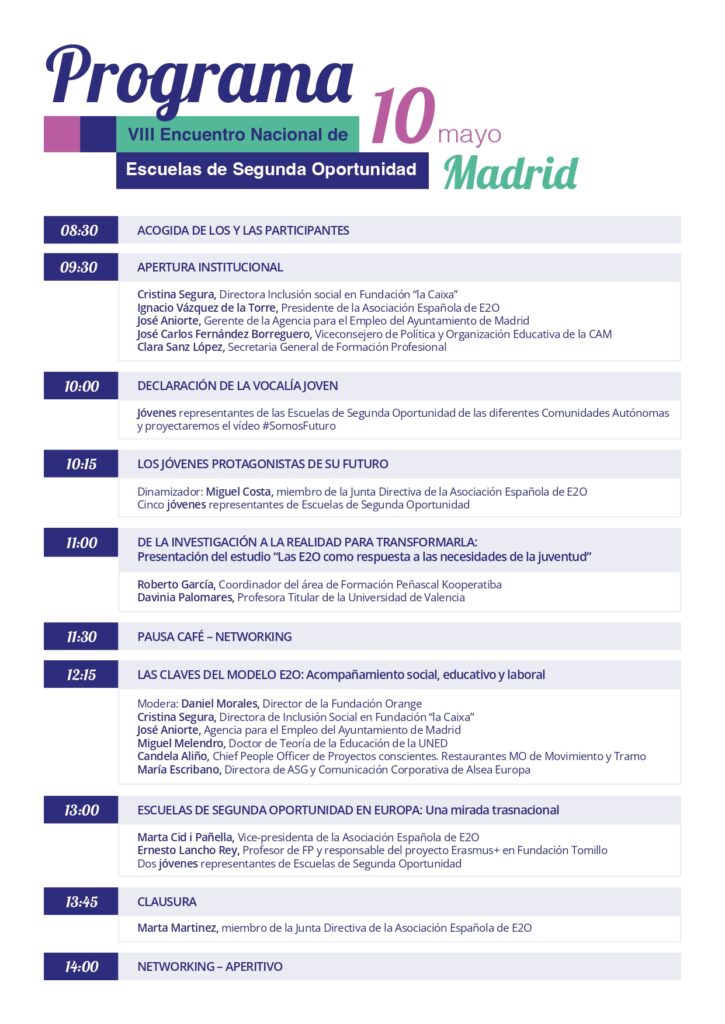 Programa Encuentro VIII -Madrid 2024