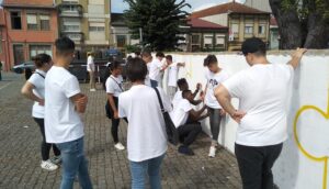 You are part. Erasmus, Unión Europea.